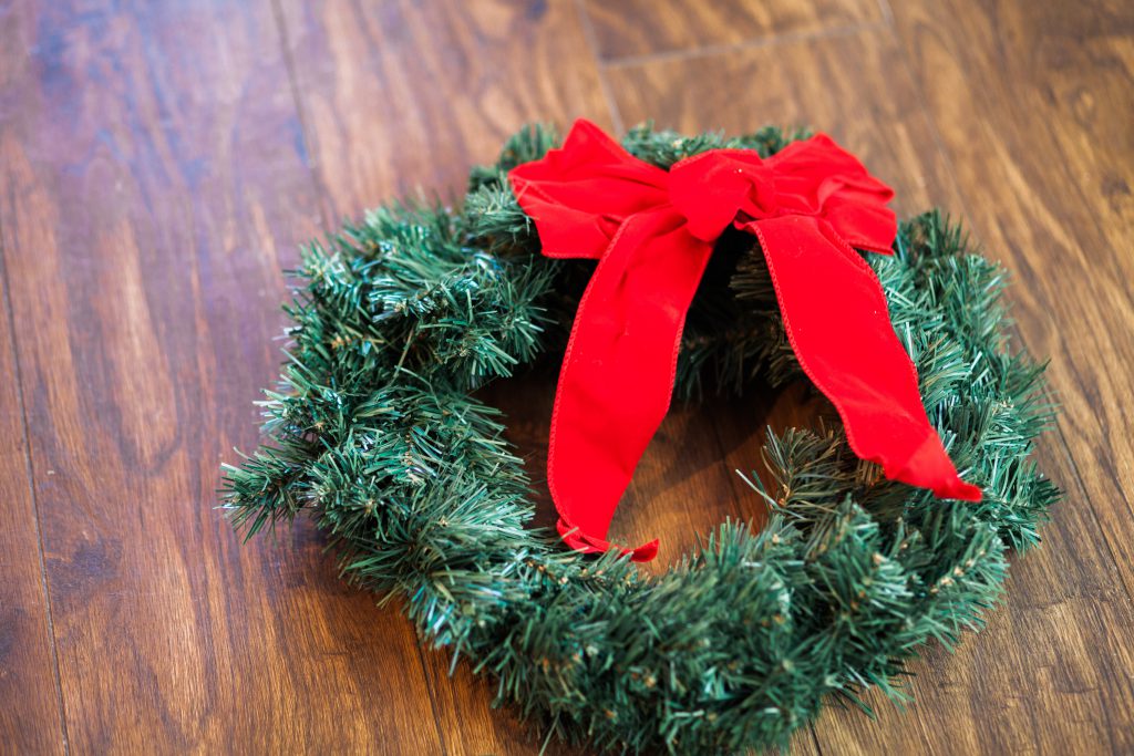 holiday, DIY, up-cycle , wreath