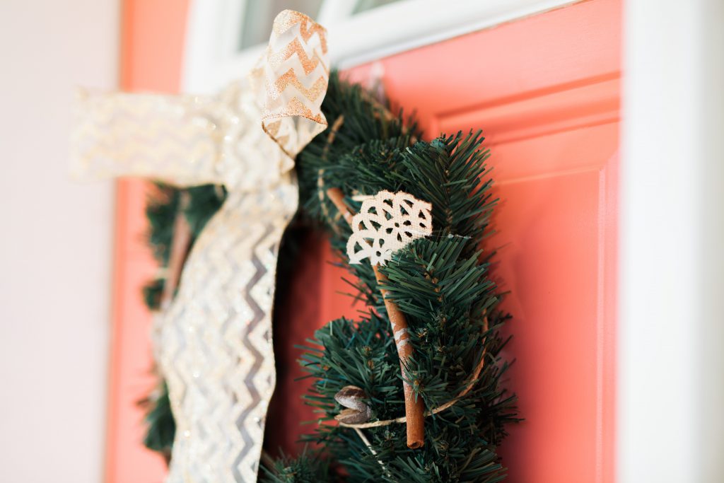 holiday, DIY, up-cycle , wreath